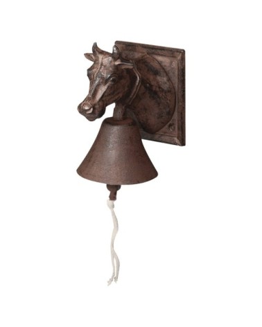 Cloche de Porte en Fonte Vache