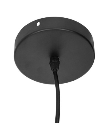 Suspension cône en rotin D33cm