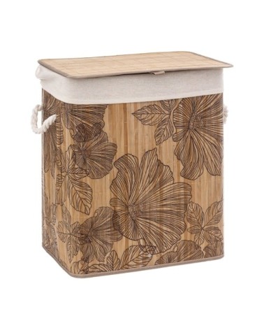 Panier à linge bambou