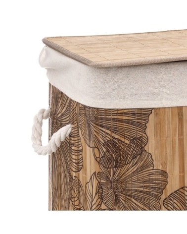 Panier à linge bambou