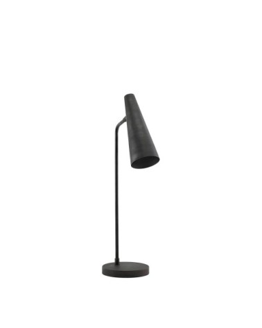 Lampe à poser en laiton noir