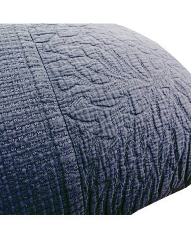 Couvre-lit  pur coton anthracite 230x250