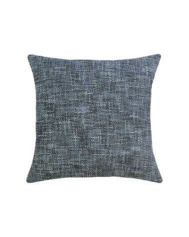 Housse de coussin  polyester gris 45x45