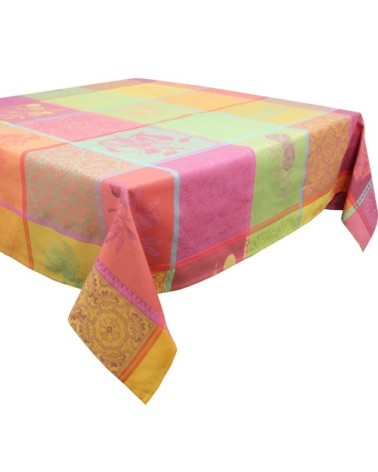 Nappe  pur coton multicolore 180x250