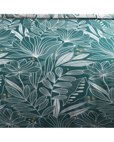 Parure de couette 100% coton 57 fils imprimée 240x220cm 2 taies