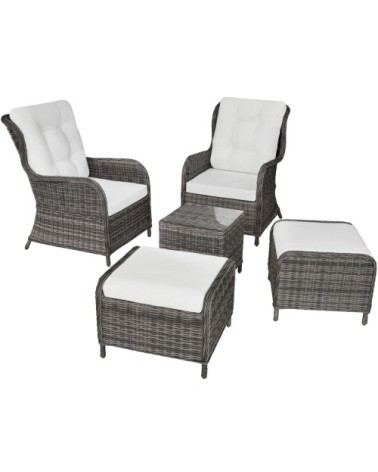 Salon de jardin BENISSA gris