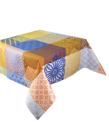 Nappe  pur coton multicolore 155x225