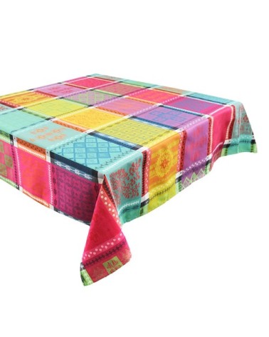 Nappe  pur coton multicolore 180x250