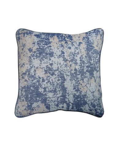 Housse de coussin  pur coton bleu 30x50