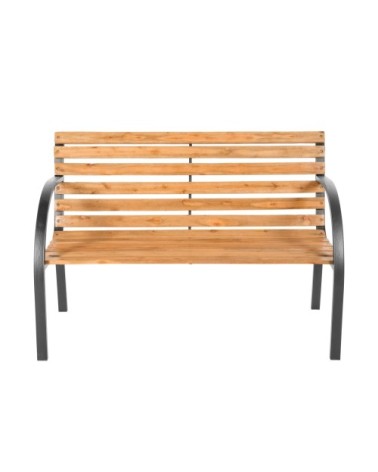 Banc de jardin marron