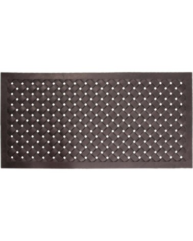 Paillasson en caoutchouc tressé 122 x 61 cm