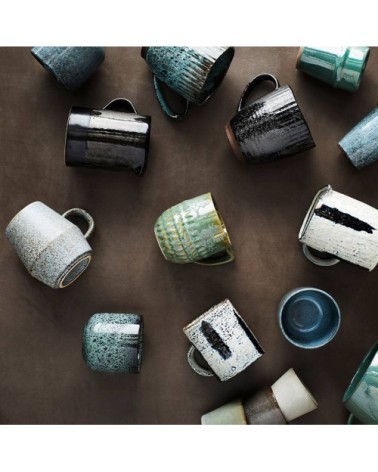 Mug en céramique bleu