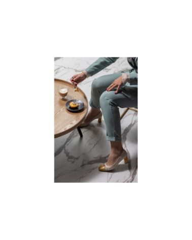 Table d'appoint ronde bois D78cm bois clair