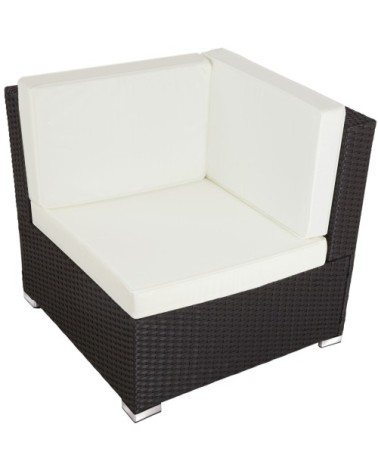 Salon de Jardin VENISE 7 places noir