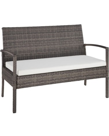 Salon de jardin SPARTE 4 places gris