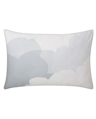 Taie d'oreiller coton 65x65 cm bleu clair