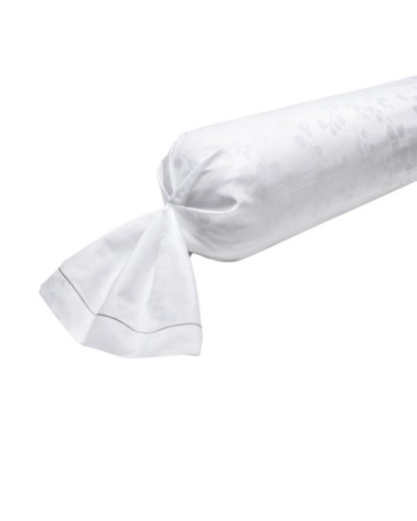 Taie de traversin coton biologique 43x210 cm blanc