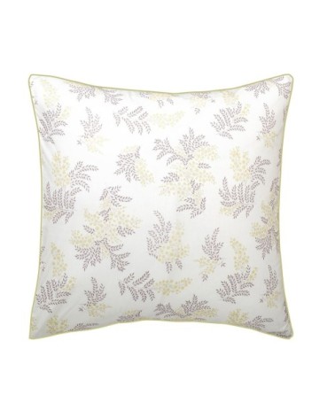 Taie d'oreiller coton 65x65 cm marron