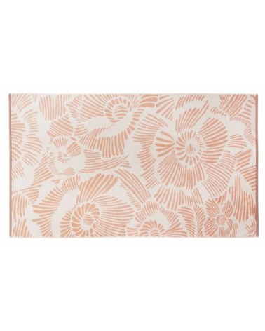 Drap de plage coton 100x180 cm orange