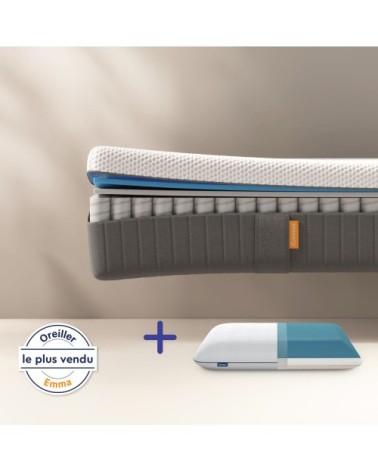 Pack matelas et oreiller original adapt 90x190
