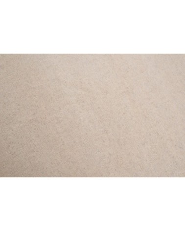 Tapis salon - tissé main - 100% laine naturelle - crème 170x240 cm