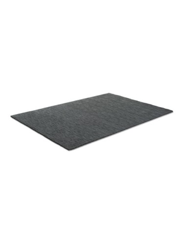 Tapis salon - tissé main - 100% laine - gris foncé 040x060 cm