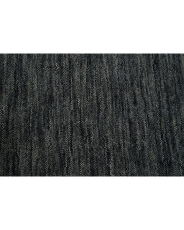 Tapis salon - tissé main - 100% laine - gris foncé 040x060 cm