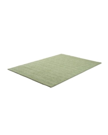 Tapis salon - tissé main - 100% laine - vert clair 090x160 cm