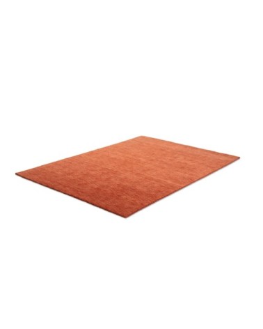 Tapis salon - tissé main - 100% laine - terracotta 070x140 cm