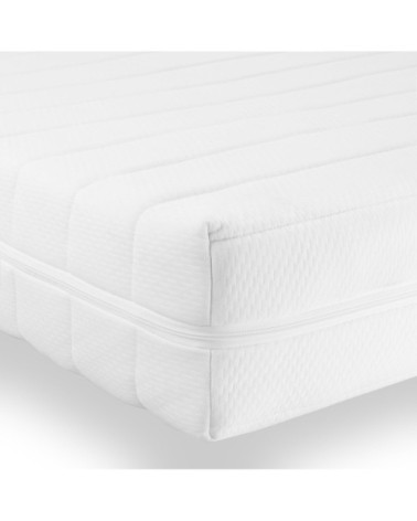 Matelas soutien ferme et housse lavable 140x200 cm épaisseur 15 cm