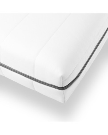 Matelas soutien ferme et housse lavable 90x200 cm épaisseur 10 cm