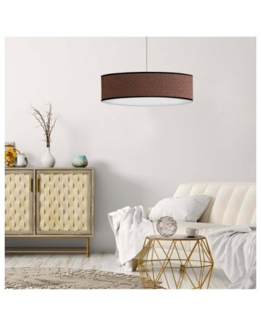 Suspension Eclat chocolat Ø 60 x H 25