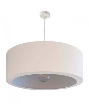 Suspension Silvio blanc cassé Ø 65 x H 25