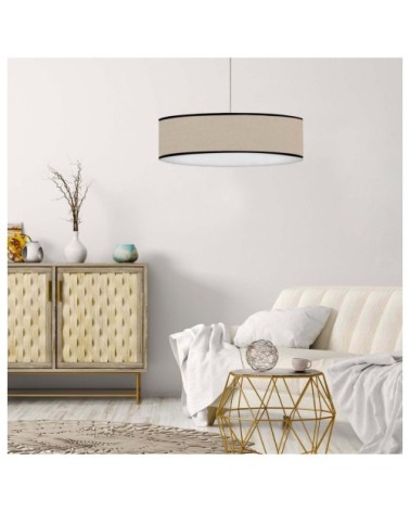 Suspension Eclat taupe clair Ø 60 x H 25