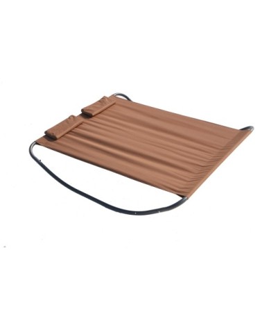 Transat à bascule 2 personnes chocolat