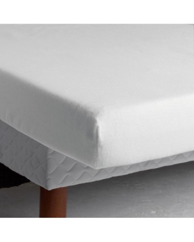 Protège matelas en coton recyclé 140 x 190 cm