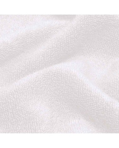 Drap de bain zéro twist 560gr/m²  blanc 70x140 cm