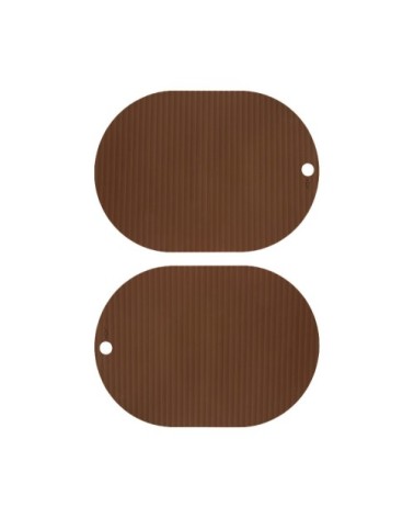 Set de table blanc en silicone H33x46cm