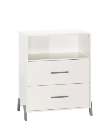 Commode à langer 103x76x68cm en Bois Blanc