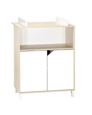 Commode à langer 103x76x66cm en Bois Beige