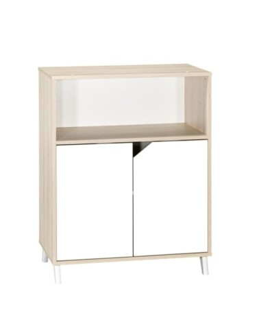 Commode à langer 103x76x66cm en Bois Beige