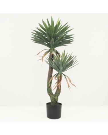Yucca artificiel 2 troncs 150cm