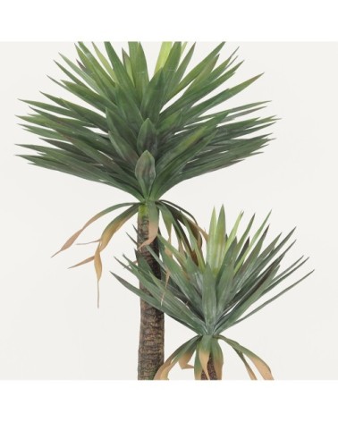 Yucca artificiel 2 troncs 150cm