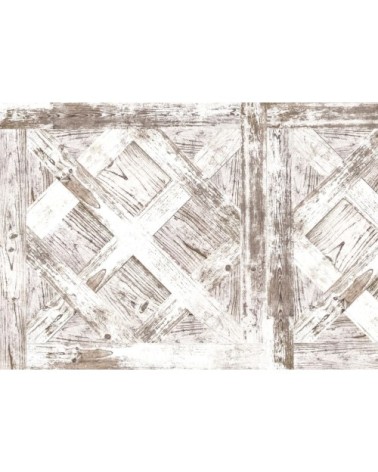 Crédence adhésive effet matière parquet Versailles vintage 40x200cm