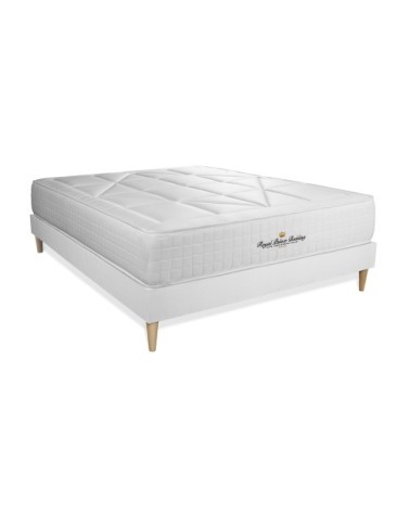 Pack matelas sommier kit 160x200 oreiller couette