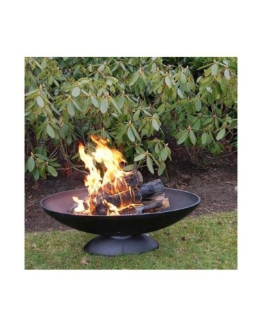 Brasero ovale en fonte