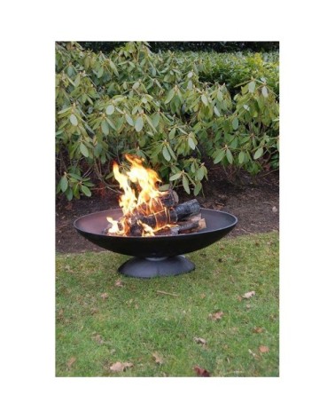 Brasero ovale en fonte