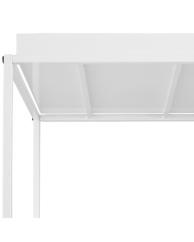Table d'appoint CAMBRIDGE 40x40x44cm blanc