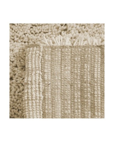 Tapis descente de lit confort beige 50x80cm