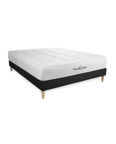 Pack matelas sommier kit 200x200 oreiller couette